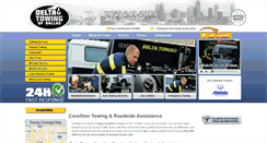 Desktop Screenshot of carrollton.towing-dallas.com